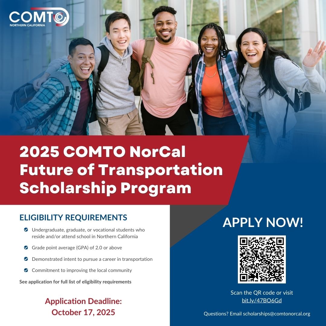 2025 COMTO NorCal Scholarship Announcement